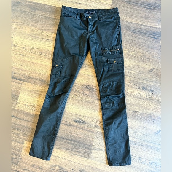 MSRP $275 GURLAND NYC Canal Cargo Noir - Limited Edition - Size 28 - Picture 4 of 9